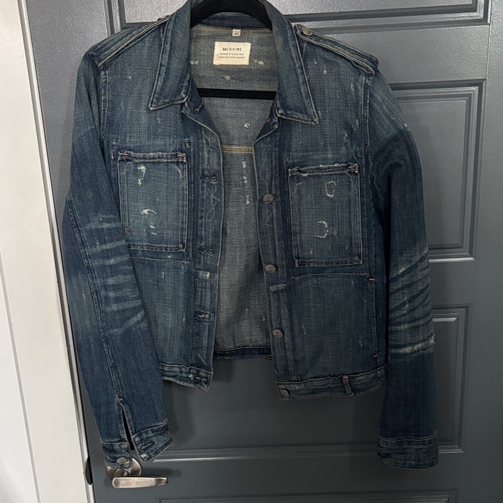 McGuire Denim Blue Jean Jacket